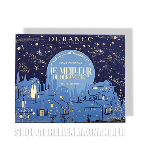 Le coffret de noël -le meilleur de Durance- le coffret de luxe parfumé le meilleur de Durance c'est le cadeau de Noël parfait